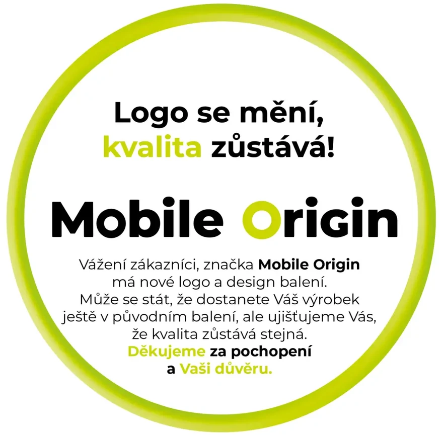 „Mobile Origin“ oranžinis ekrano apsauginis stiklas iPhone 15