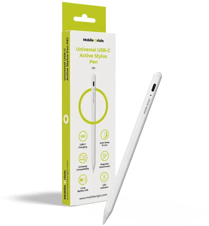 „Mobile Origin“ universalus USB-C aktyvus rašiklis PE1