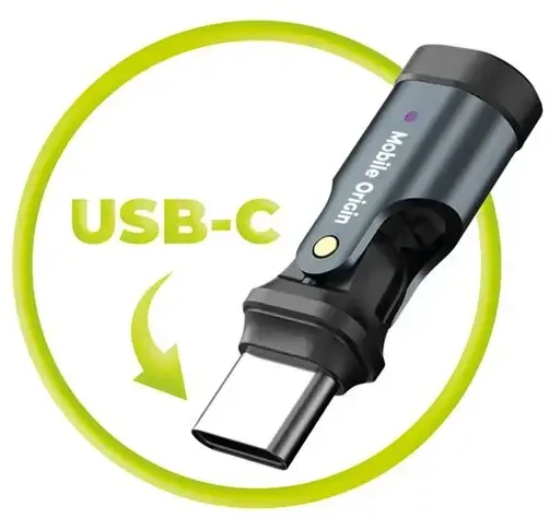 „Mobile Origin“ 240 W USB-C rotacinis adapteris CB5