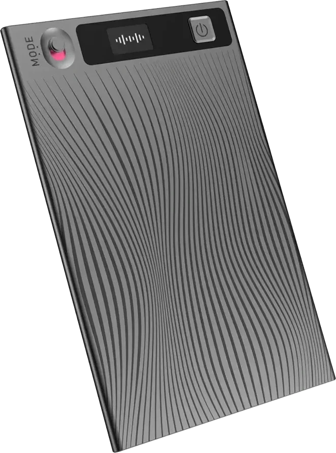 Diktofonas Mobvoi TicNote voice recorder (pilka)