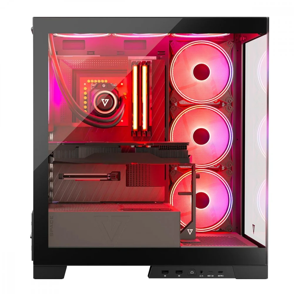 MODECOM Volcano SPACE APEX ARGB MIDI USB 3.0 X 2 CYPE-C
