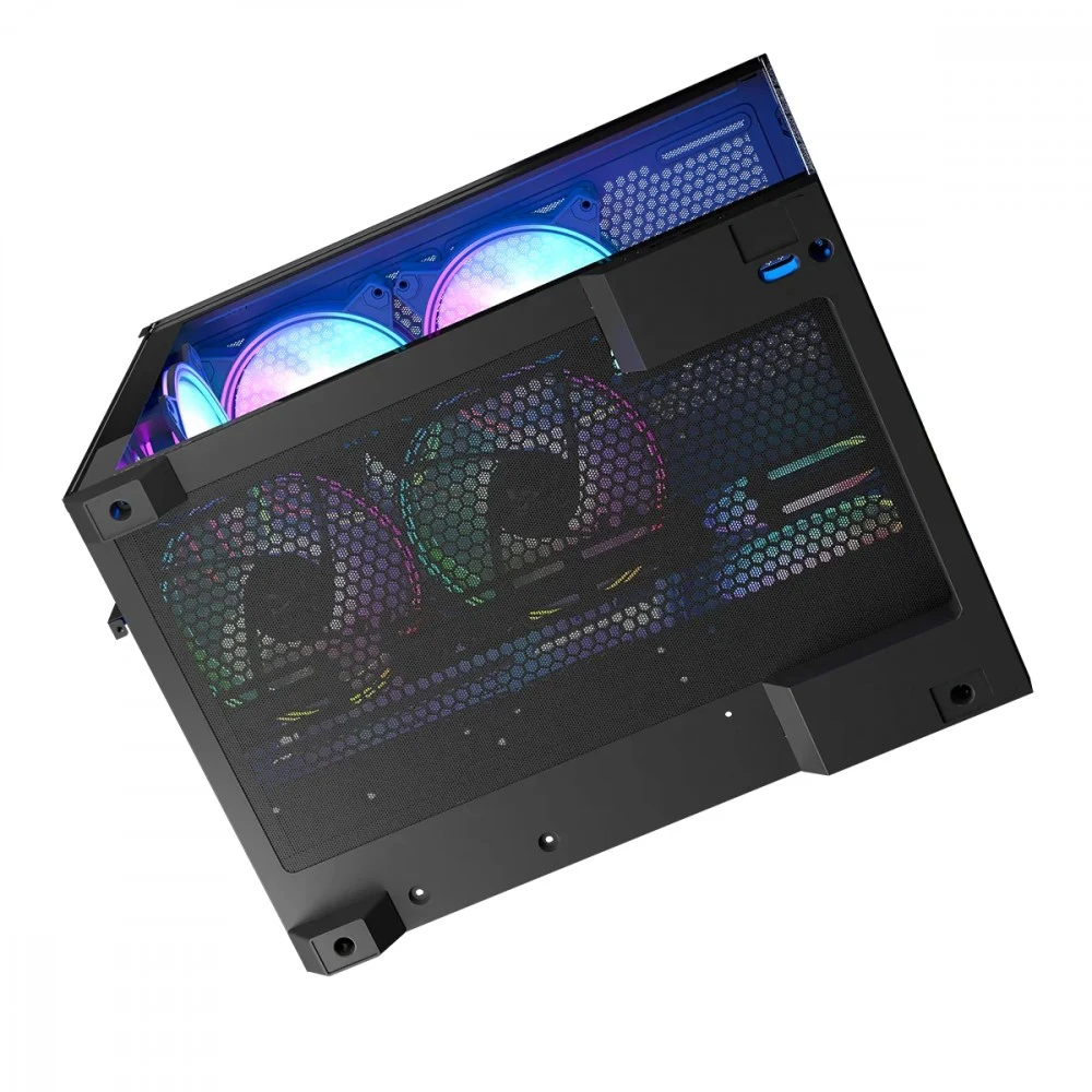 Modecom Volcano Panorama Apex ARGB 5F juoda