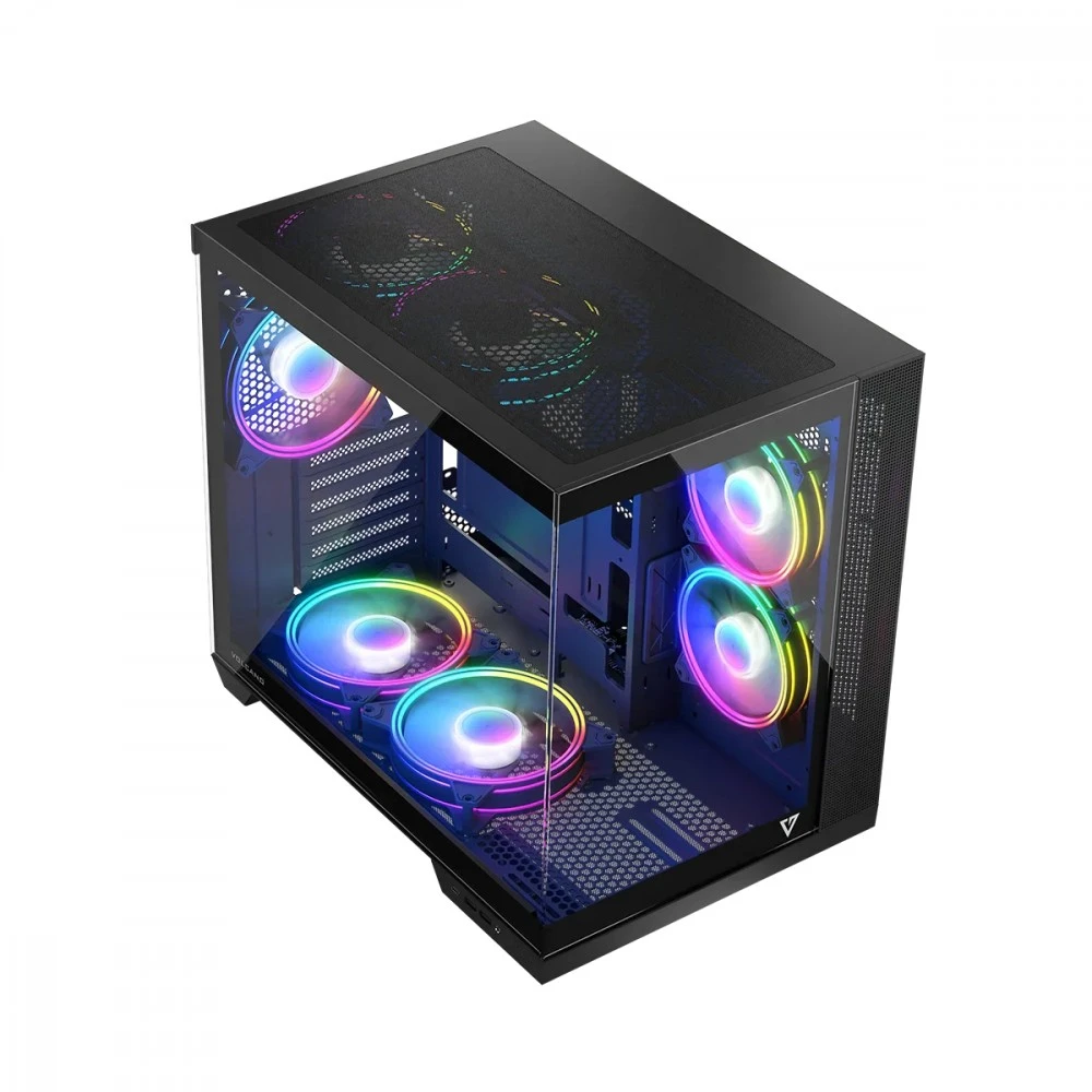 Modecom Volcano Panorama Apex ARGB 5F juoda