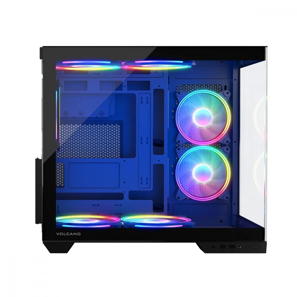 Modecom Volcano Panorama Apex ARGB 5F juoda