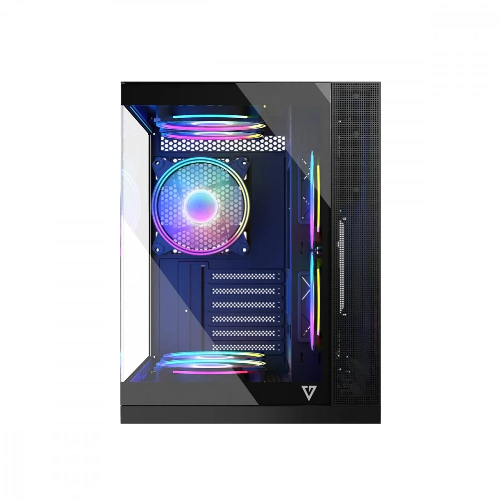 Modecom Volcano Panorama Apex ARGB 5F juoda