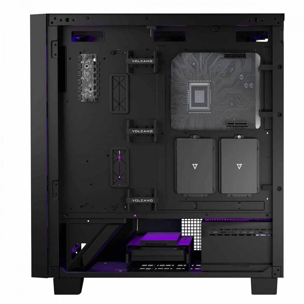 MODECOM Case VOLCANO PERUN APEX ARGB MIDI Juodas