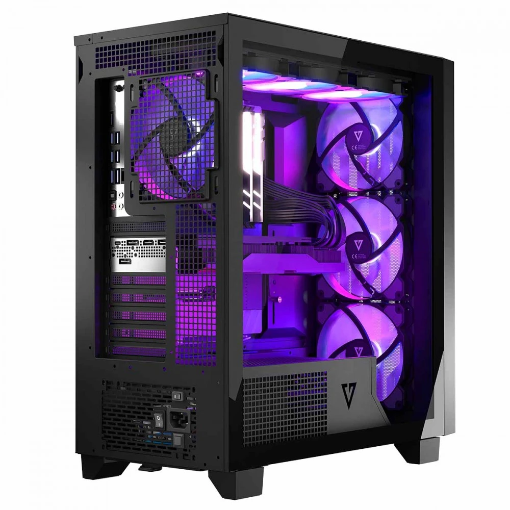MODECOM Case VOLCANO PERUN APEX ARGB MIDI Juodas