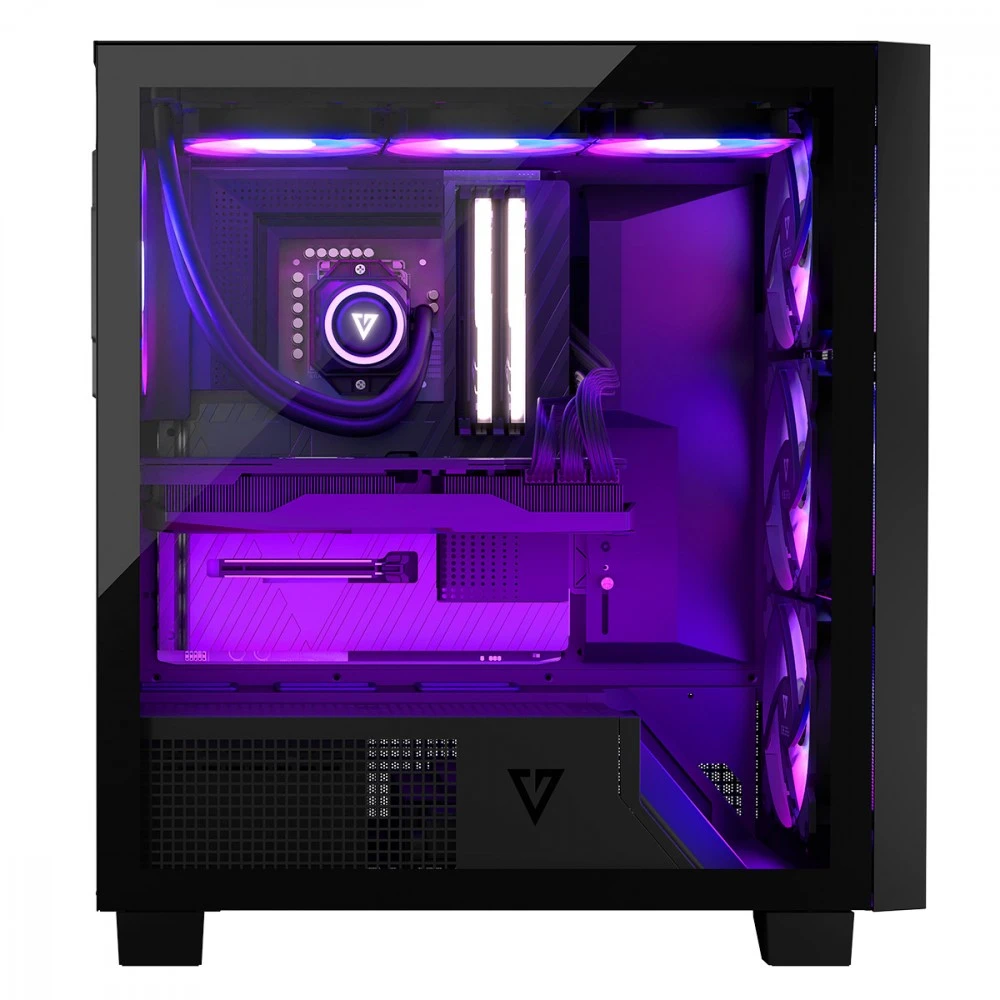 MODECOM Case VOLCANO PERUN APEX ARGB MIDI Juodas