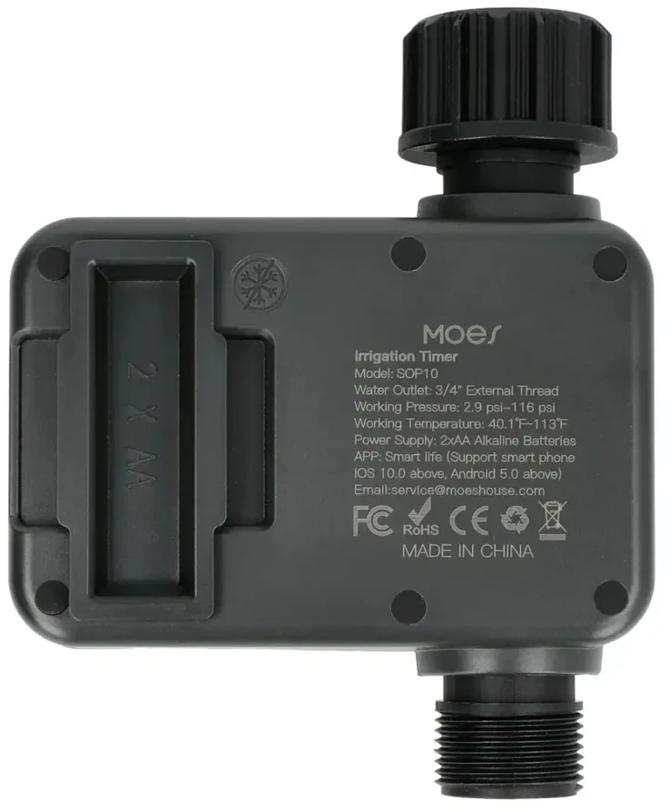 Moes Smart valve for garden irrigation Bluetooth TUYA