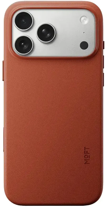 Moft Snap Movas MagSafe dėklas Apple iPhone 17 Pro clay