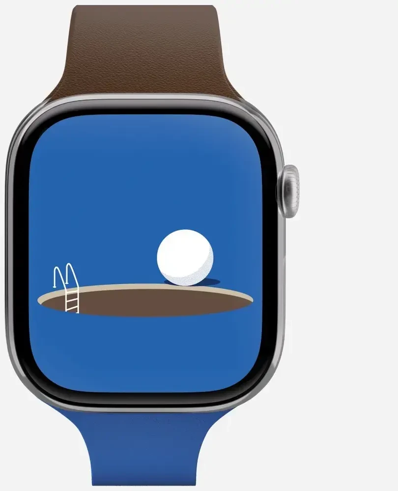 Dirželis Moft Sport do Apple Watch 40/4142mm brownie - sapphire