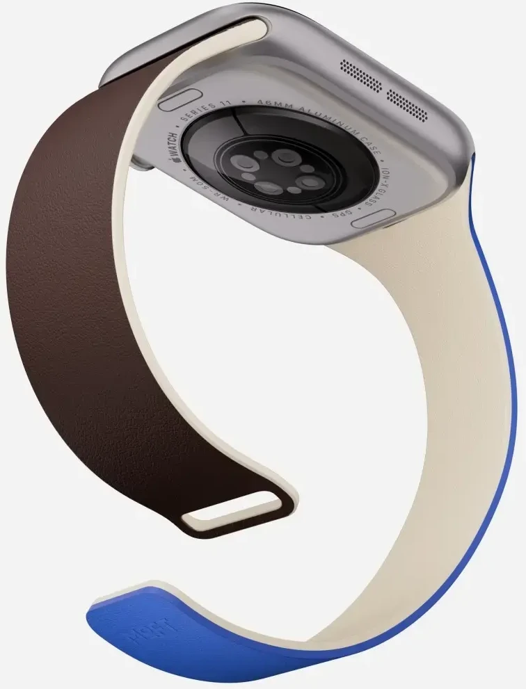 Dirželis Moft Sport do Apple Watch 40/4142mm brownie - sapphire