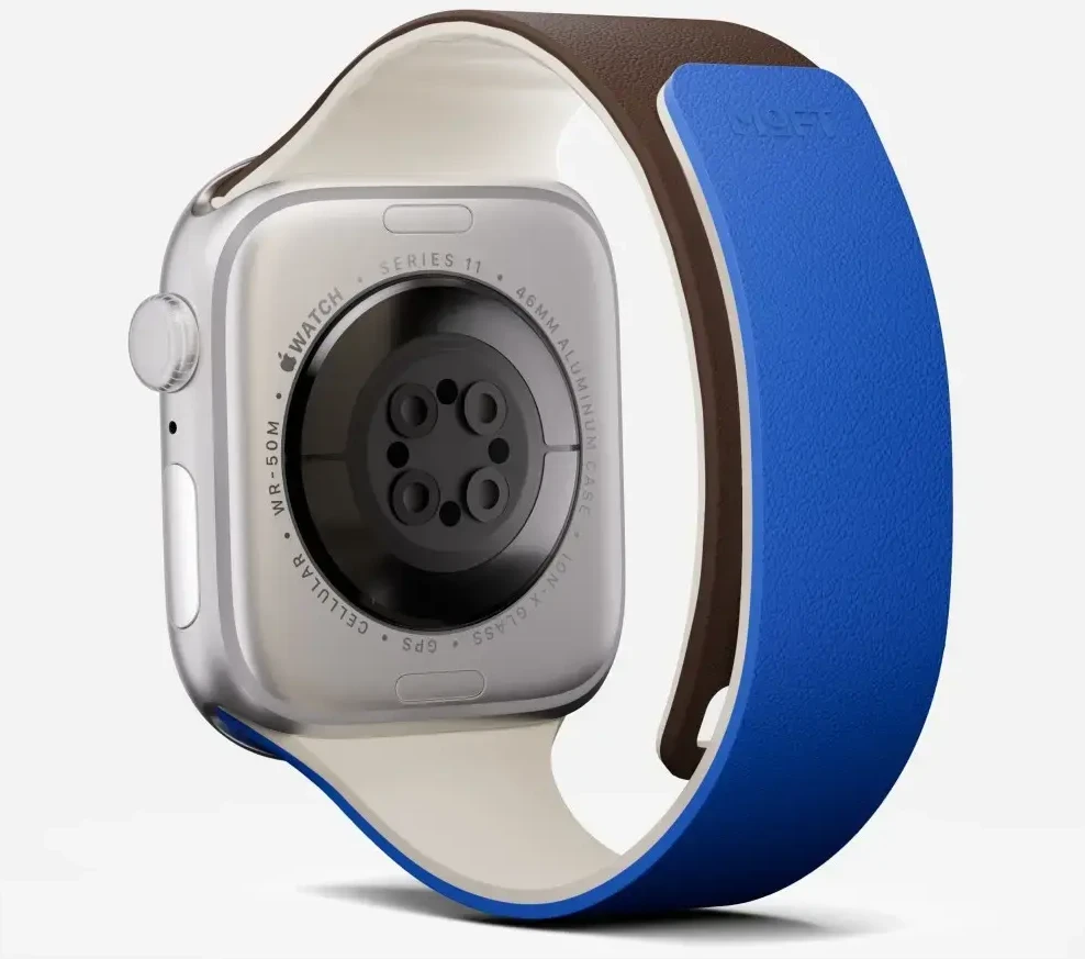 Dirželis Moft Sport do Apple Watch 40/4142mm brownie - sapphire