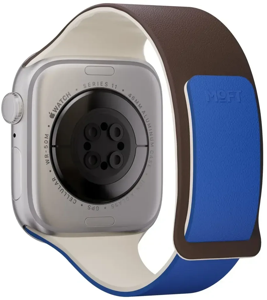 Dirželis Moft Sport do Apple Watch 40/4142mm brownie - sapphire