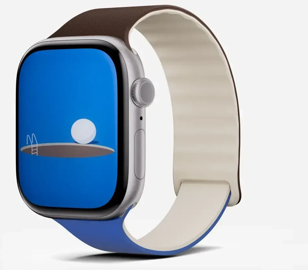 Dirželis Moft Sport do Apple Watch 40/4142mm brownie - sapphire