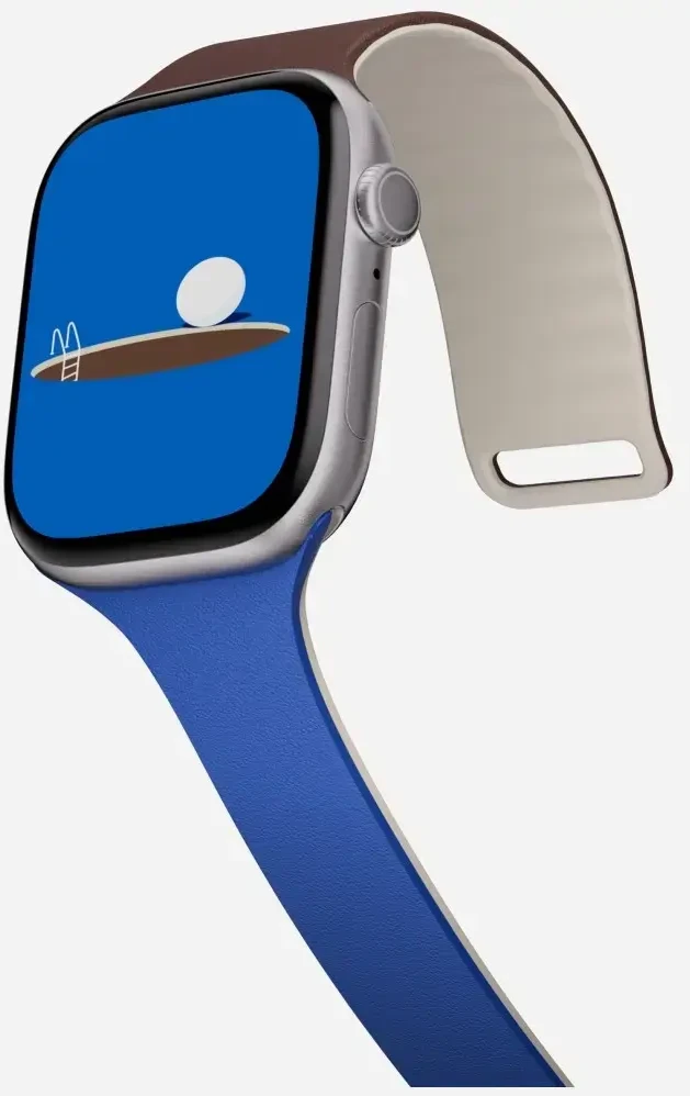 Dirželis Moft Sport do Apple Watch 40/4142mm brownie - sapphire