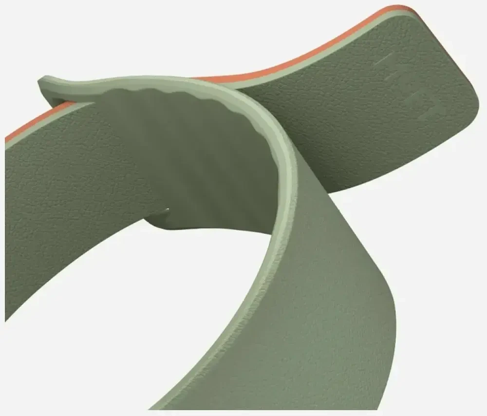 Dirželis Moft Sport do Apple Watch 40/41/42mm khaki žalias - sunrise