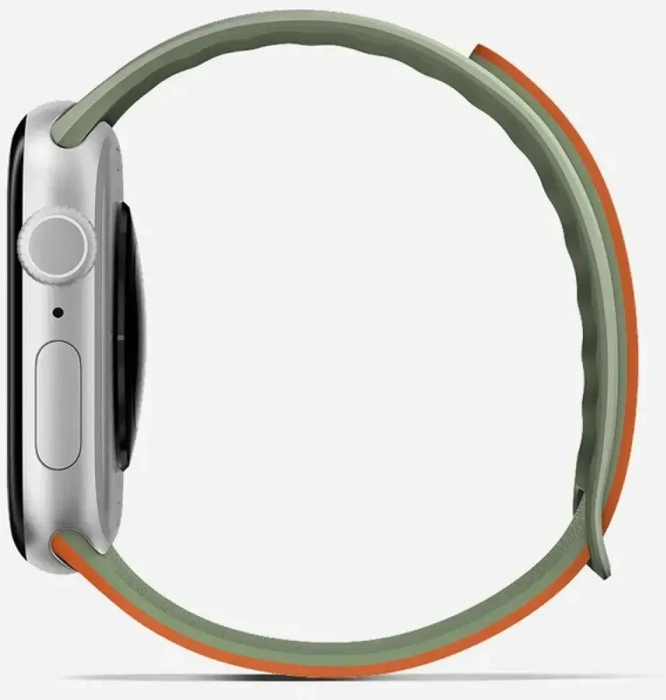 Dirželis Moft Sport do Apple Watch 40/41/42mm khaki žalias - sunrise
