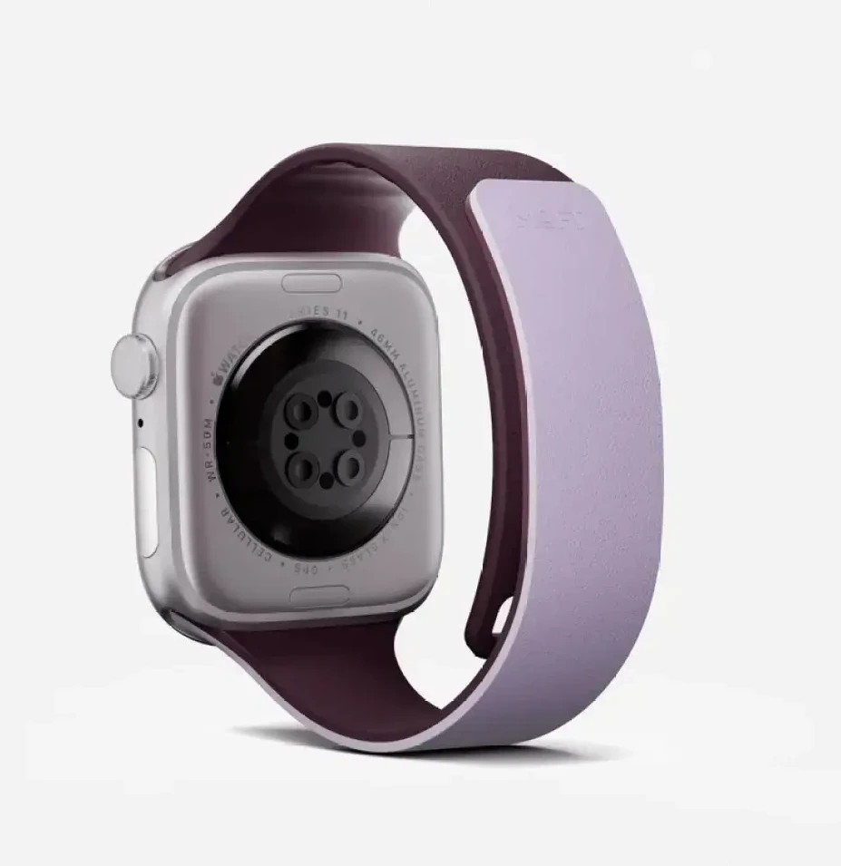 Dirželis Moft Sport do Apple Watch 44/45/46/49mm blueberry - peony
