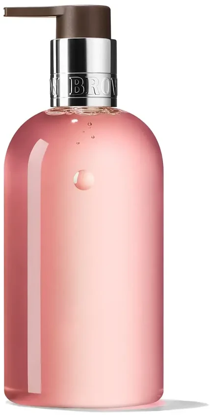 Molton Brown Delicious Rhubarb & Rose Liquid Rankų muilas skystas rankų muilas, 300 ml
