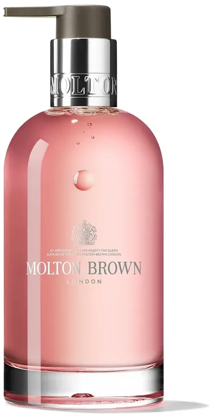 Molton Brown Gardus rabarbarų ir rožių rankų muilas (smulkus skystas rankų plovimas) 200 ml