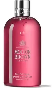 Molton Brown Fiery Rožinė Pepper Bath & Dušo želė dušo gelis, 300 ml