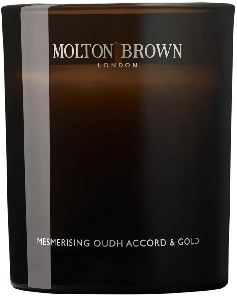 „Molton Brown“ užburianti „Oudh Accord“ ir aukso kvapioji žvakė, 480 g