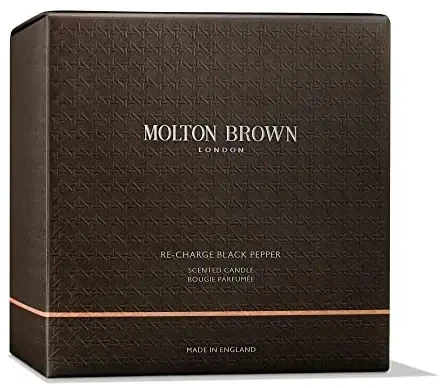 Molton Brown Re-Charge Juodas Pepper Candle kvepianti žvakė, 600 g