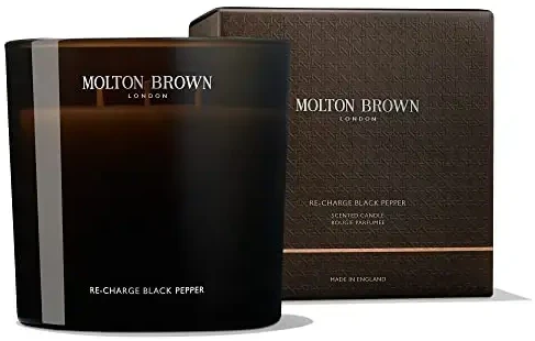 Molton Brown Re-Charge Juodas Pepper Candle kvepianti žvakė, 600 g