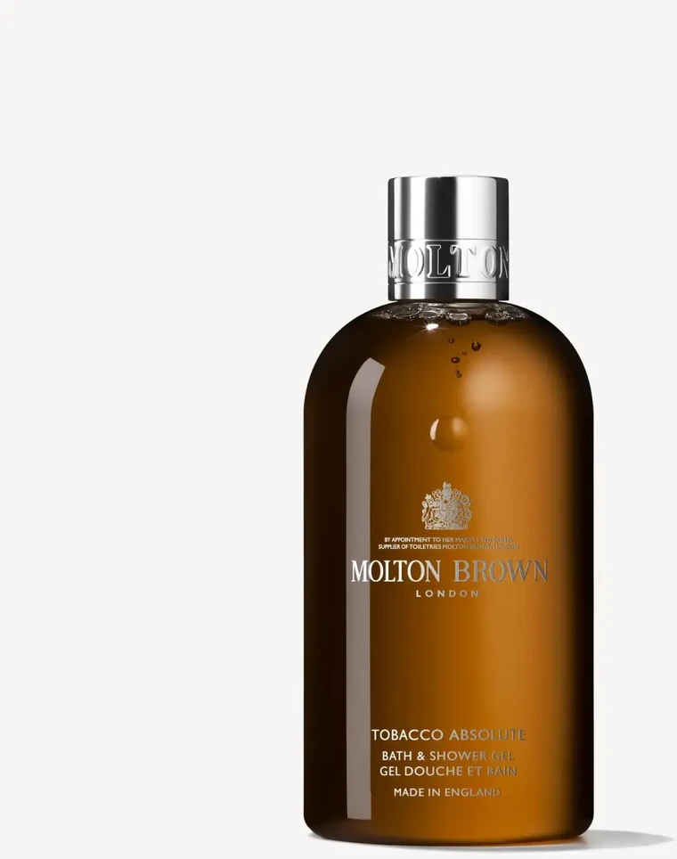Molton Brown Tobacco Absolute Bath & Dušo želė dušo želė vyrams, 300 ml