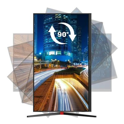 LC-Power 68,58 cm (27 colių) LC-M27-4K-UHD-144-V2 DP+HDMI 2.1 IPS monitorius
