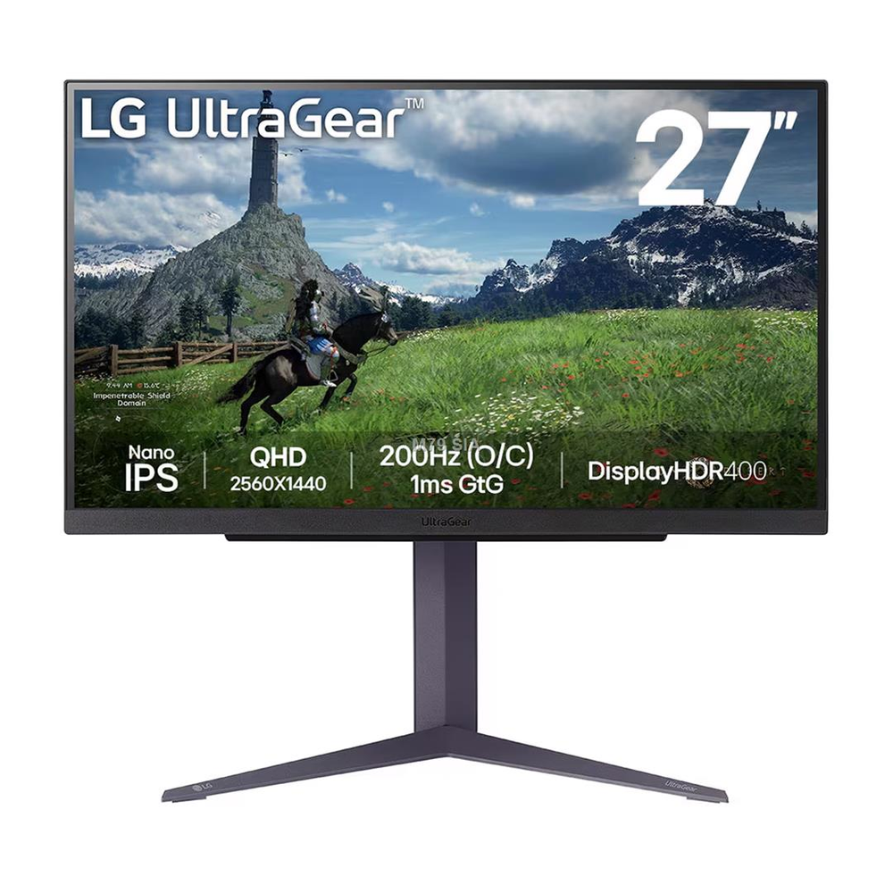 Monitorius LG 27GS85Q-B, 27", 2560 x 1440, IPS, 180 Hz, 1 ms