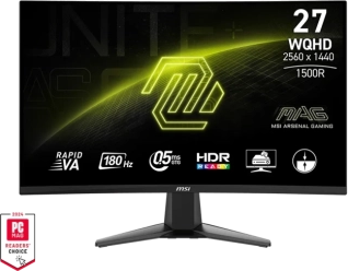 Monitorius MSI MAG 27CQ6F - 180Hz | QHD | 27'' | Rapid VA | 1ms