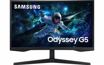 Monitorius Samsung Odyssey G5 G55C 27", VA, 2560 x 1440, 16:9, 1 ms, 300 cd/m², 165 Hz