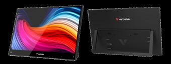 Verbatim PMT-14 Portable 14" Touch Monitorius 14" Full HD 1080P, Juodas