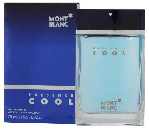 Mont Blanc Presence Cool EDT tualetinis vanduo vyrams, 75 ml