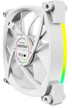 Montech RX120 PWM ventiliatorius Baltas 3 vnt. (RX120 PWM Baltas 3 in 1)