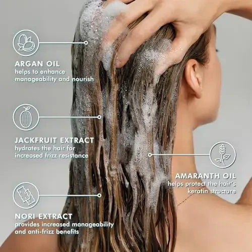 Moroccanoil Frizz Control Šampūnas plaukų pūtimąsi mažinantis šampūnas, 250 ml