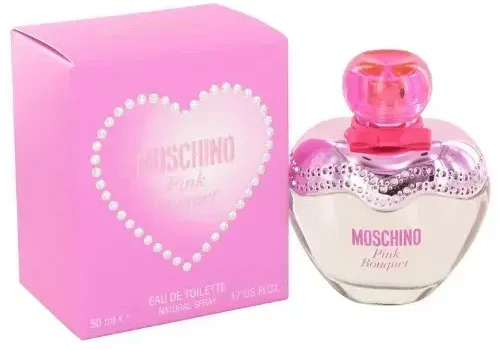 Moschino Rožinė Bouquet EDT tualetinis vanduo moterims, 50 ml