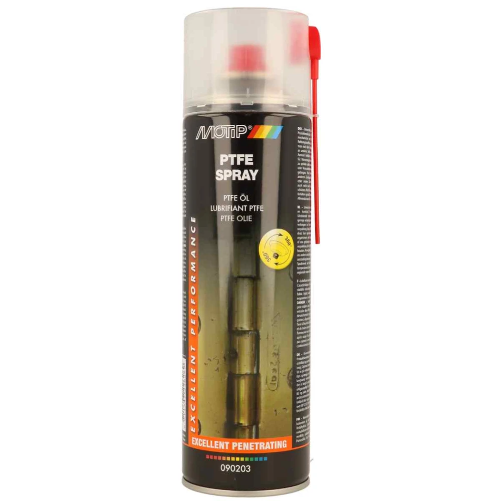 Purškiamas tepalas su teflonu/oil PTFE SPRAY 500ml, Motip