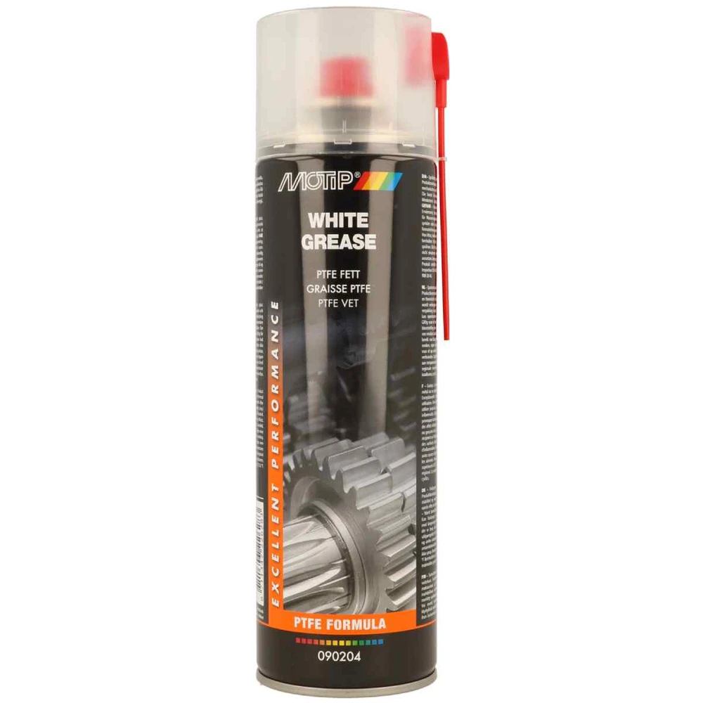 Purškiamas baltas tepalas Baltas GREASE 500ml aerozolis, Motip