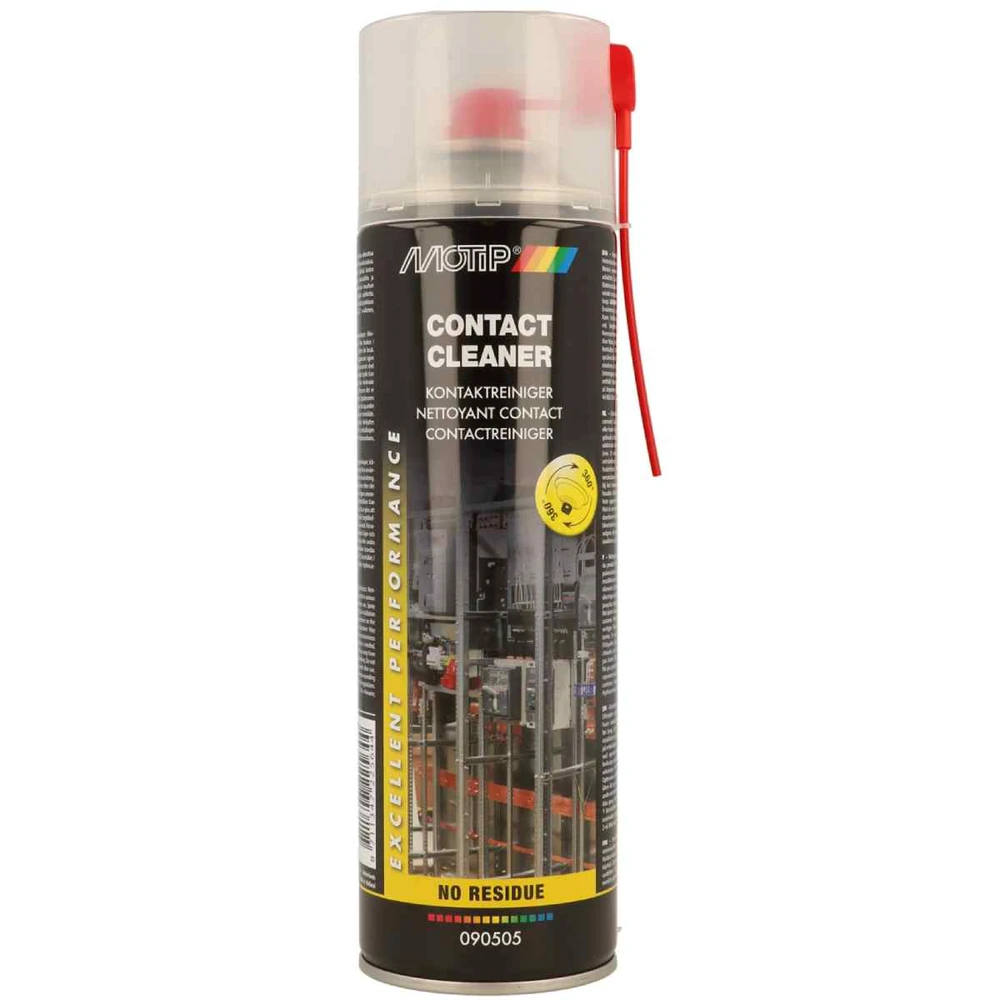 Kontaktų valiklis CONTACT CLEANER 500ml aerozolis, Motip