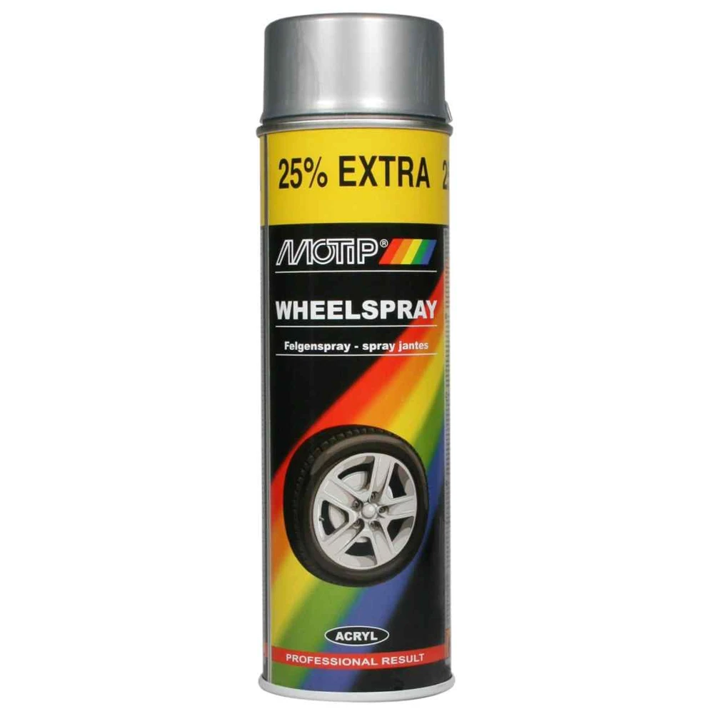 Ratlankių dažai WHEEL SPRAY sidarbriniai 500ml, Motip