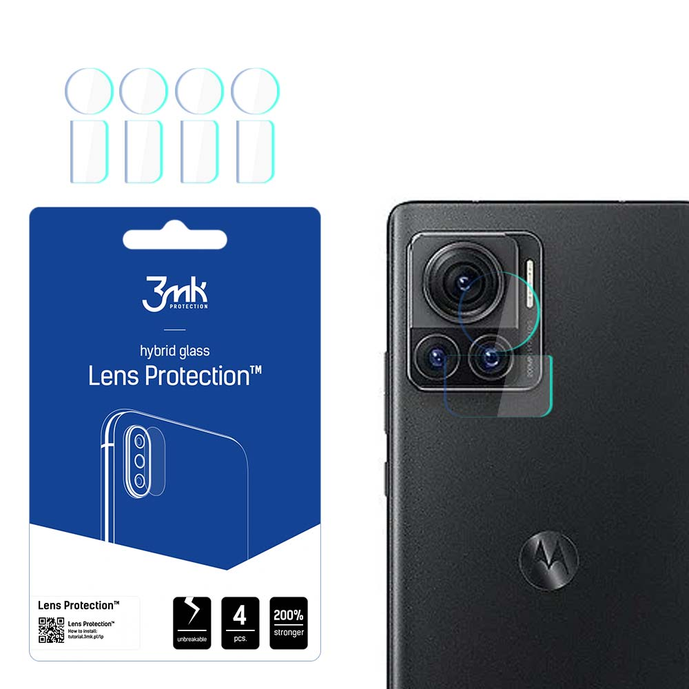 3MK objektyvo apsauga Motorola Edge 30 Ultra kameros objektyvui 4vnt