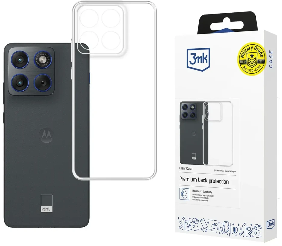 3Mk Protection 3mk skaidrus dėklas Motorola Edge 70 - permatomas
