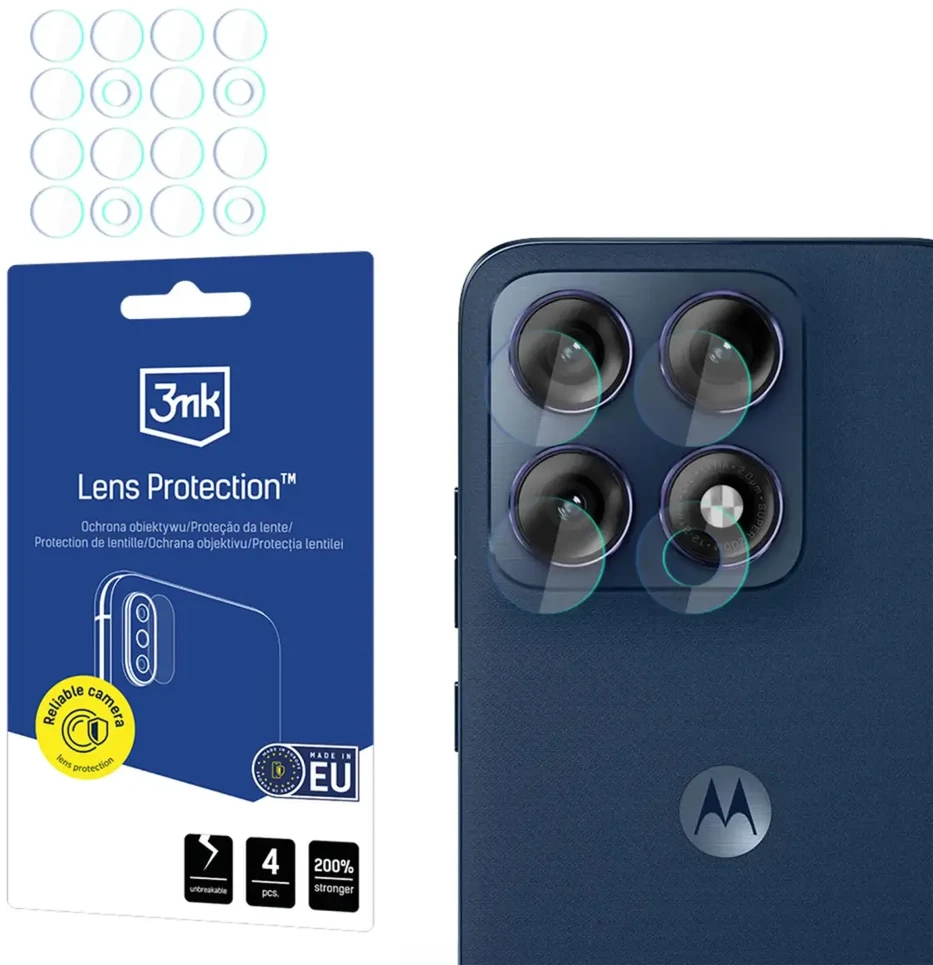 3Mk apsauga 3mk objektyvo apsauga hibridiniam stiklui, skirtam „Motorola Edge 70 Pro“ kameros objektyvui