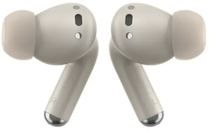 „Motorola Moto Buds+“ belaidės ausinės, smėlio spalvos