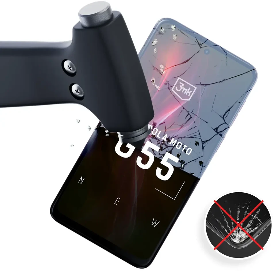 3Mk apsauga Motorola Moto G55 5G – 3mk Silky Matt Pro