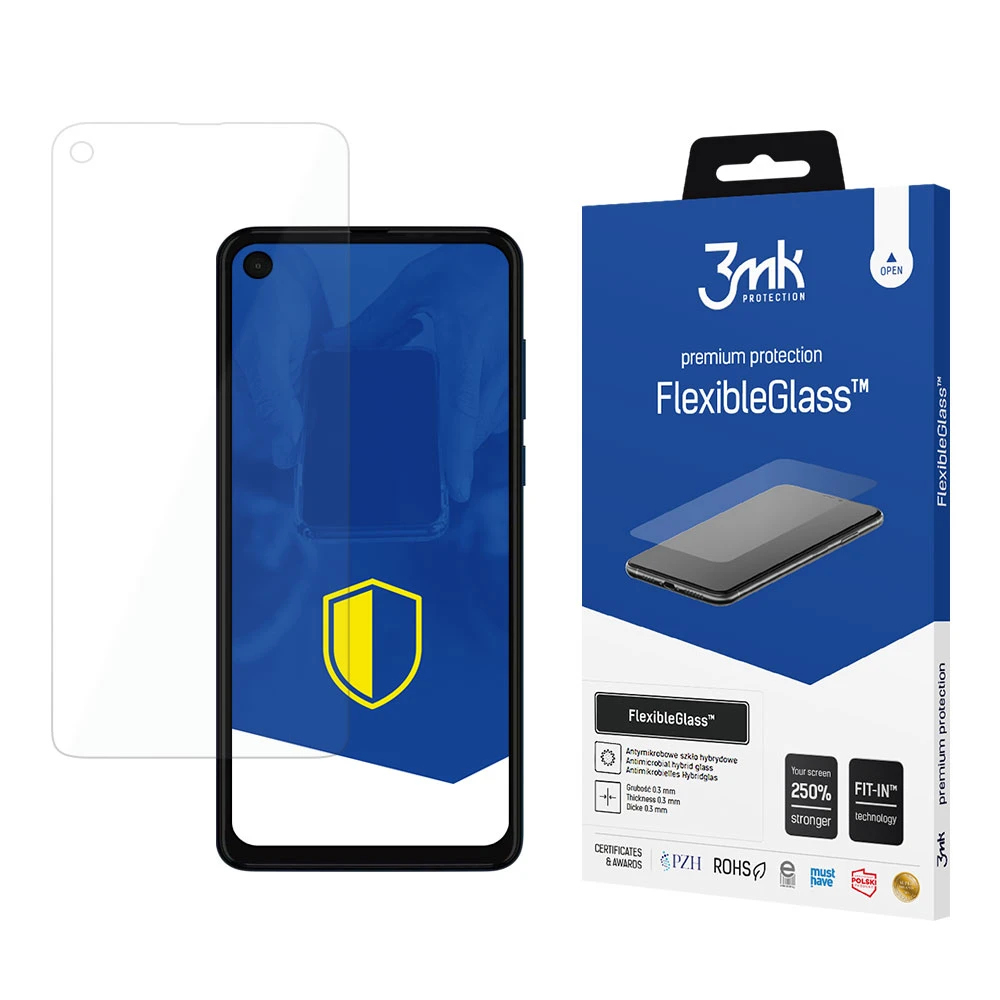 3mk FlexibleGlass™ hibridinis stiklas, skirtas Motorola One Vision