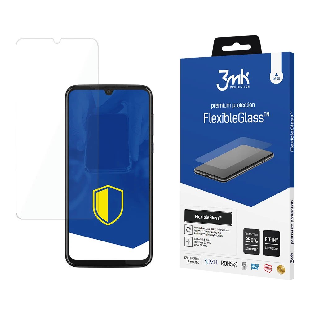 3Mk apsauga „Motorola One Vision Plus“ – 3mk lankstus stiklas
